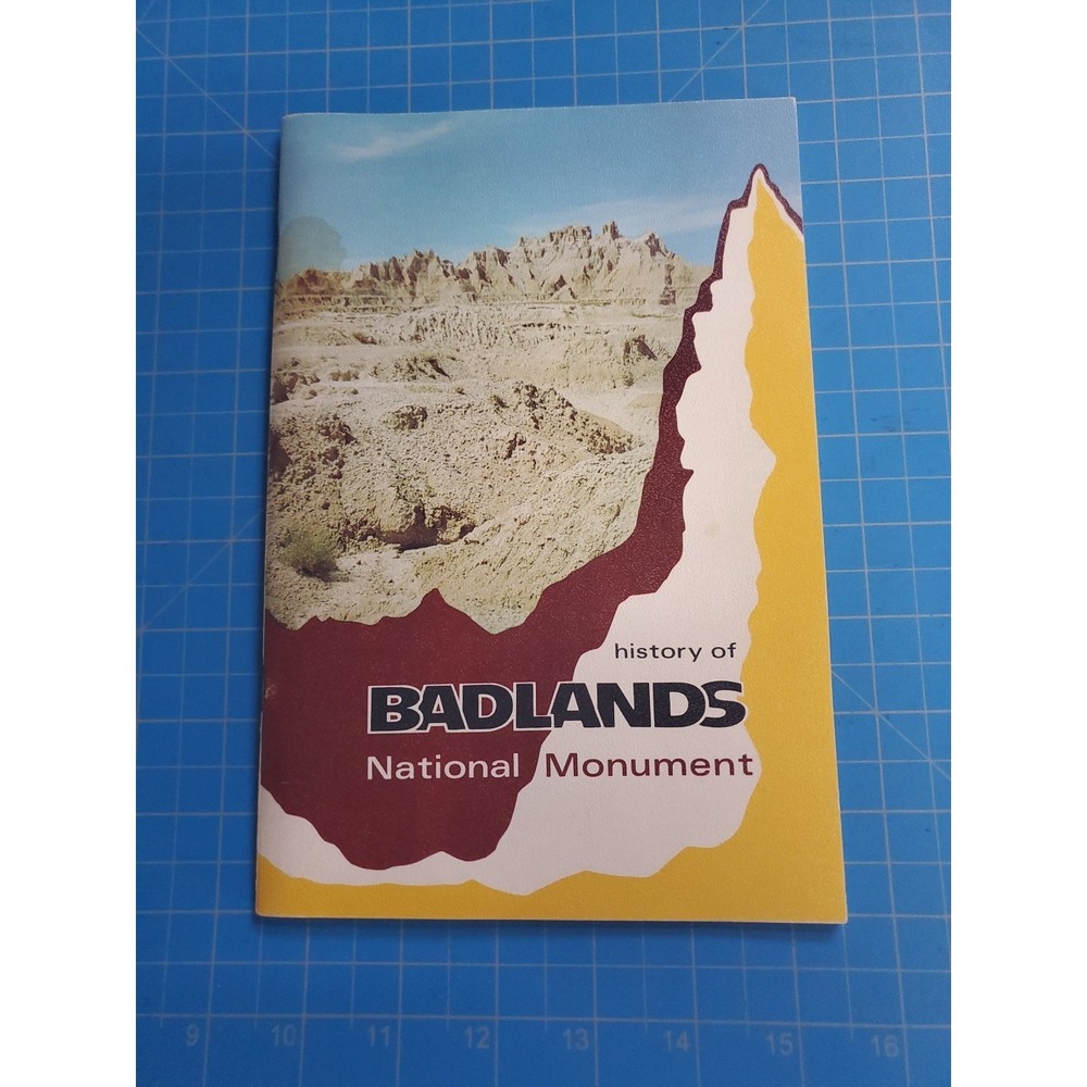 Badlands National Monument Natural History Handbook 1968